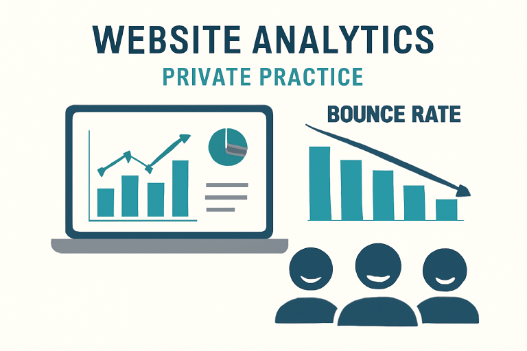 simple ways to reduce bounce rate on your private practice website
