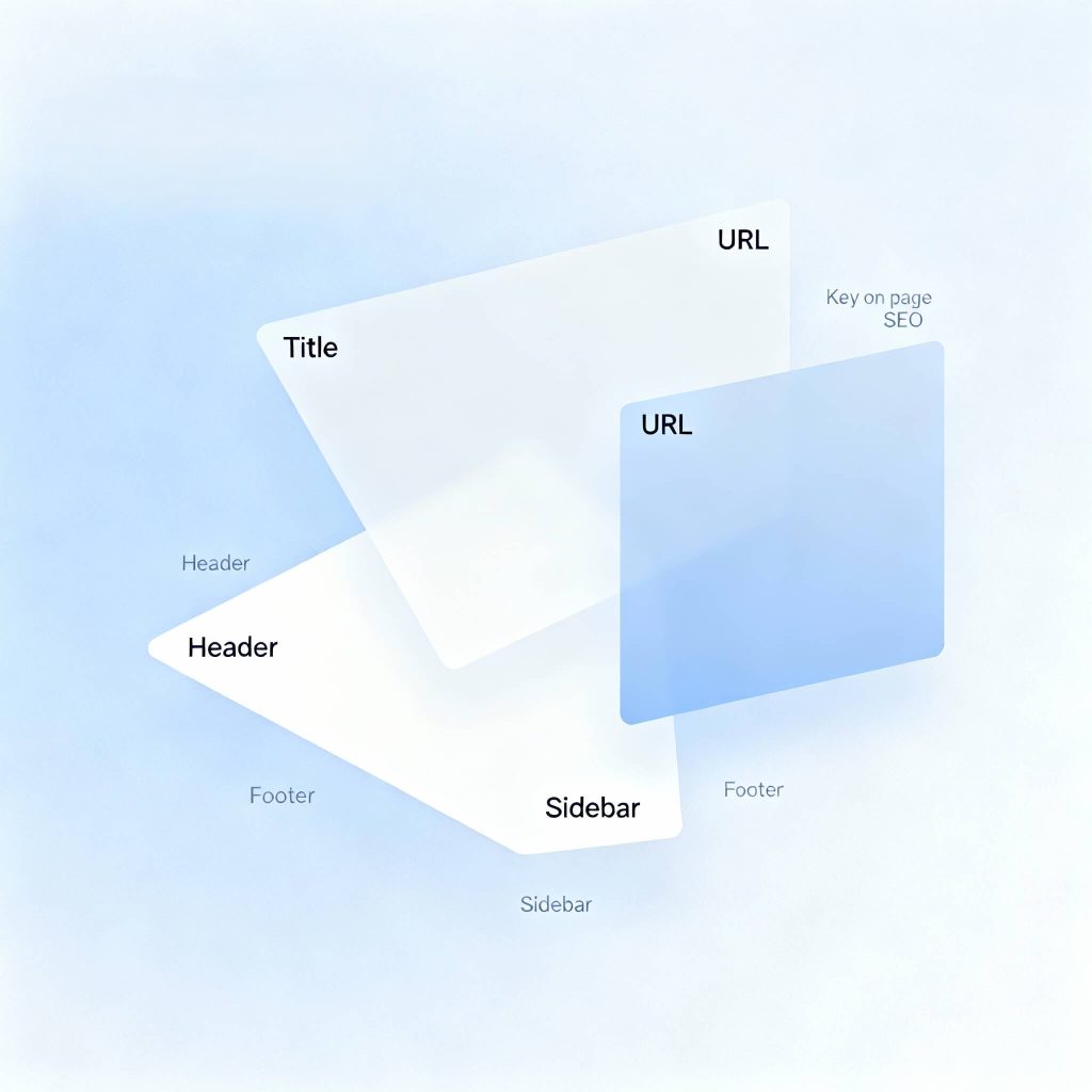 where to put keywords on a private practice therapist website