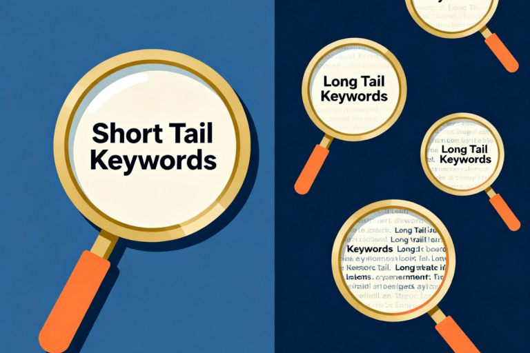 long tail vs short tail keywords for therapists